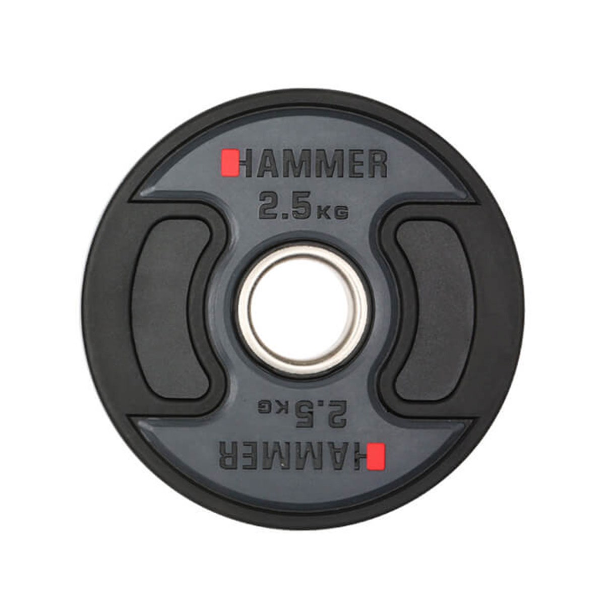 Weight plates 50 mm 1.25 - 25 kg, PU