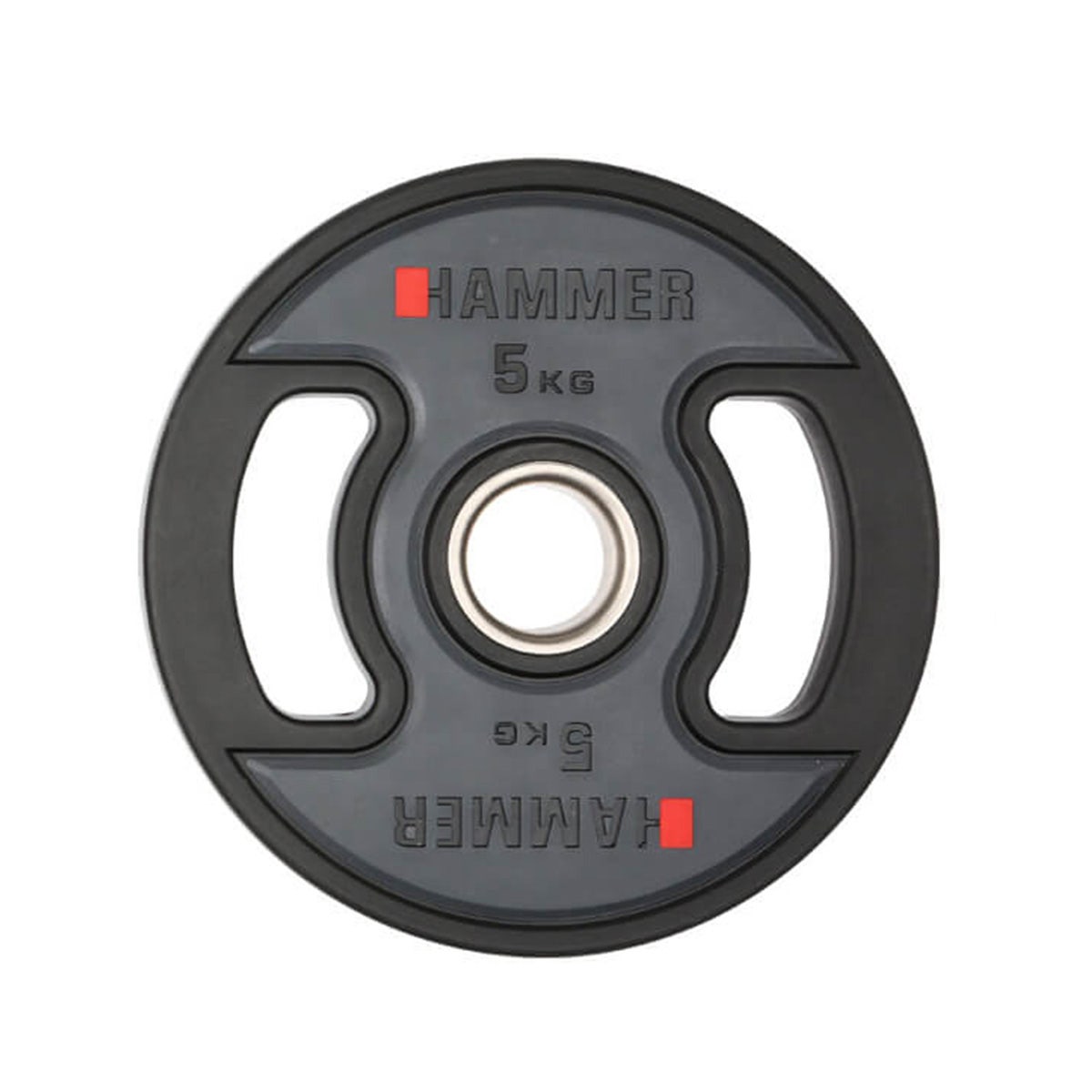 Weight plates 50 mm 1.25 - 25 kg, PU