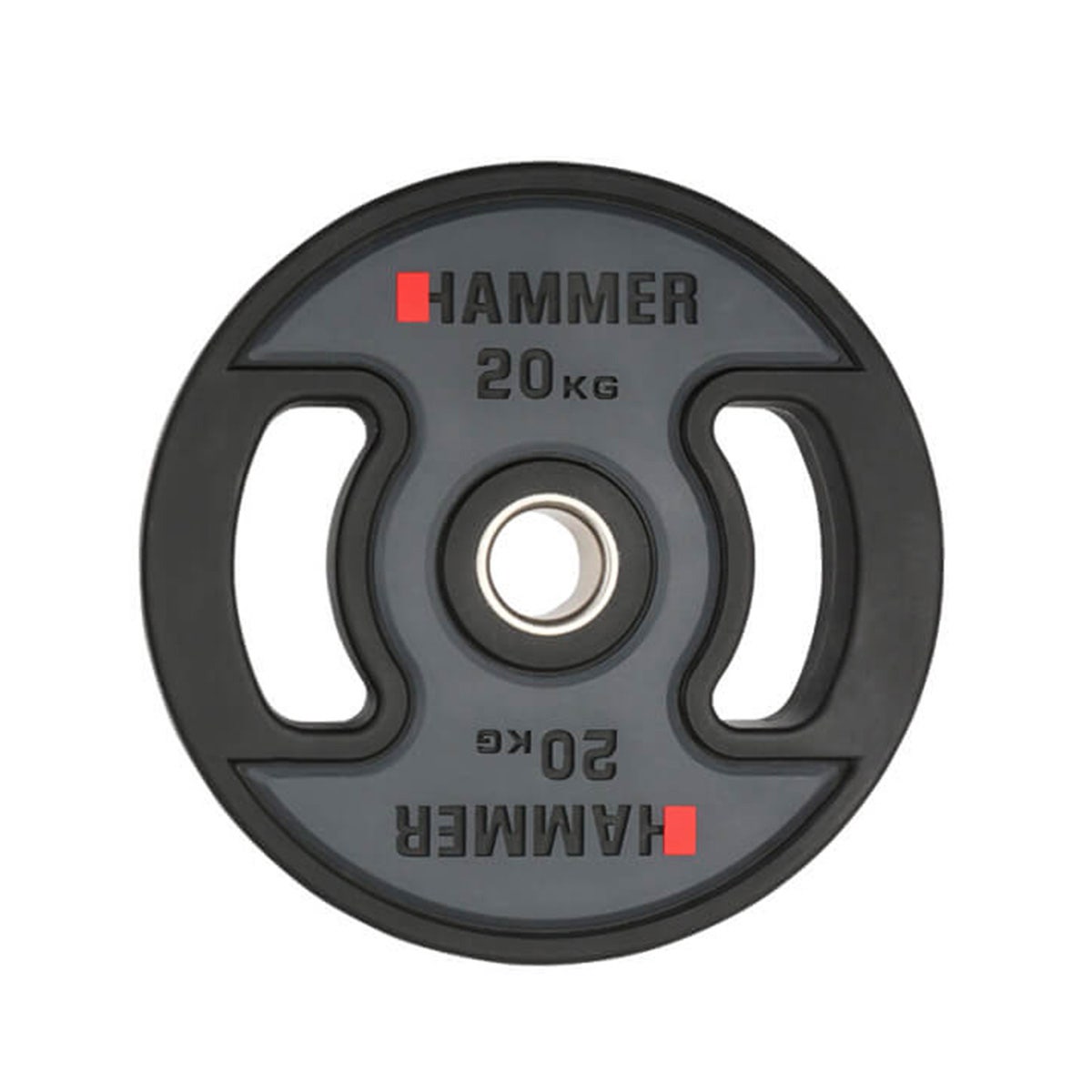 Weight plates 50 mm 1.25 - 25 kg, PU