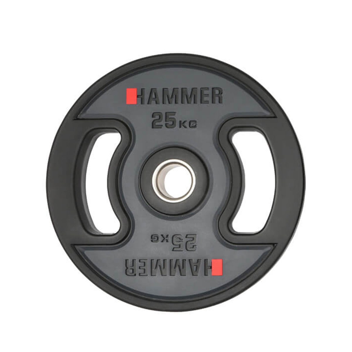 Weight plates 50 mm 1.25 - 25 kg, PU