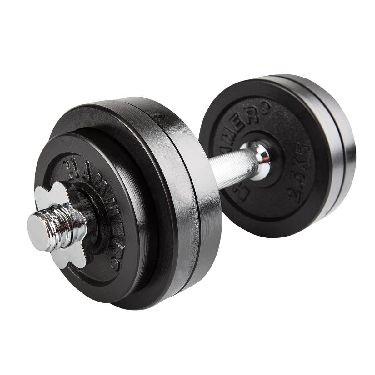15 kg Short Barbell Set, Iron (Ø 30 mm)