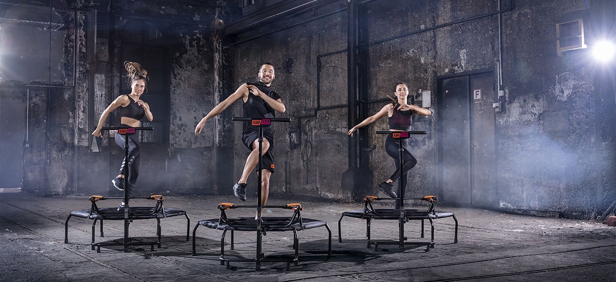 HAMMER - Fitnesstrampolin Image JumpStep HAMMER - Fitnesstrampolin Image JumpStep