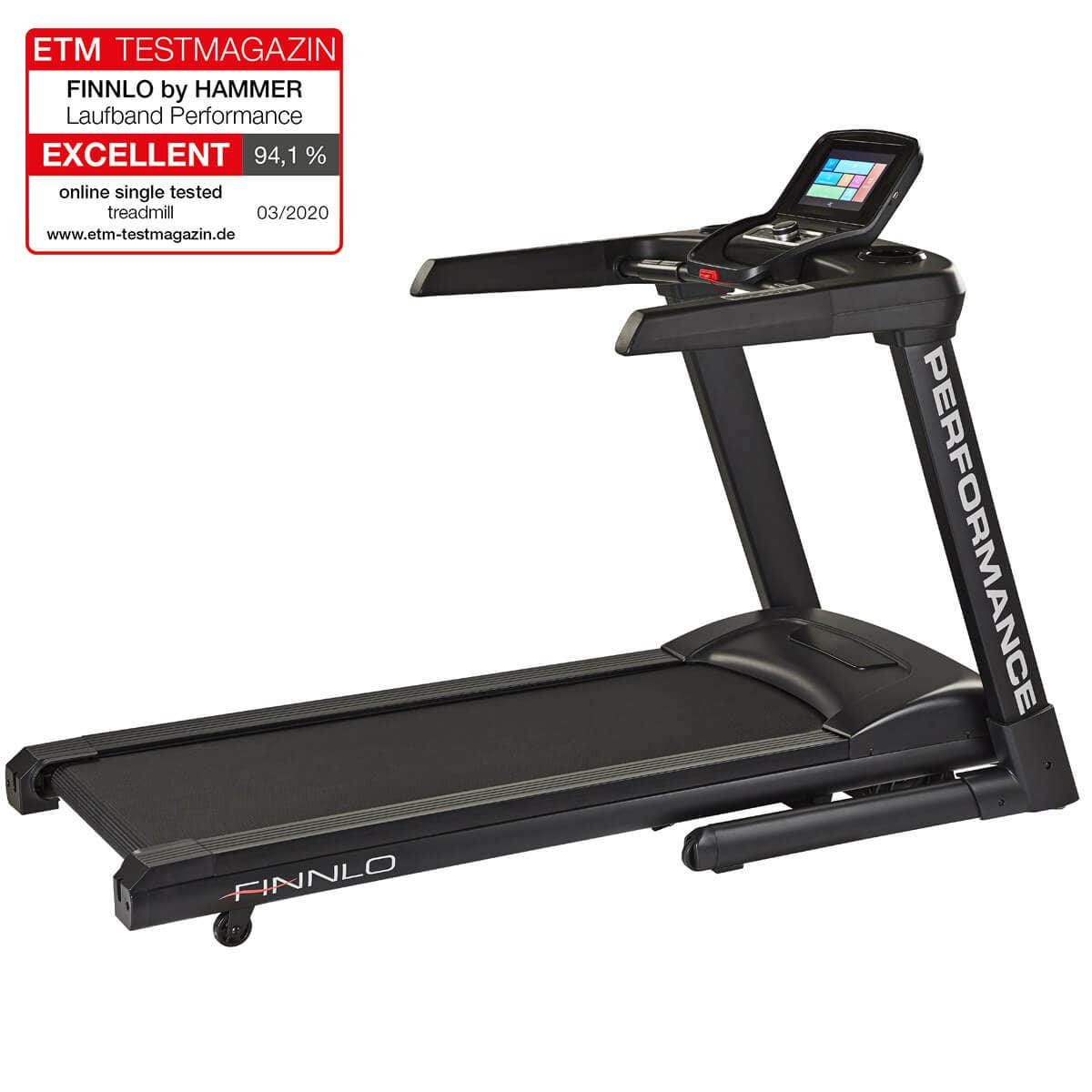 ETM test winner HAMMER treadmill Performance ETM test winner HAMMER treadmill Performance