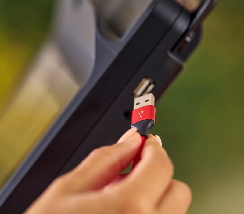 USB connection USB connection