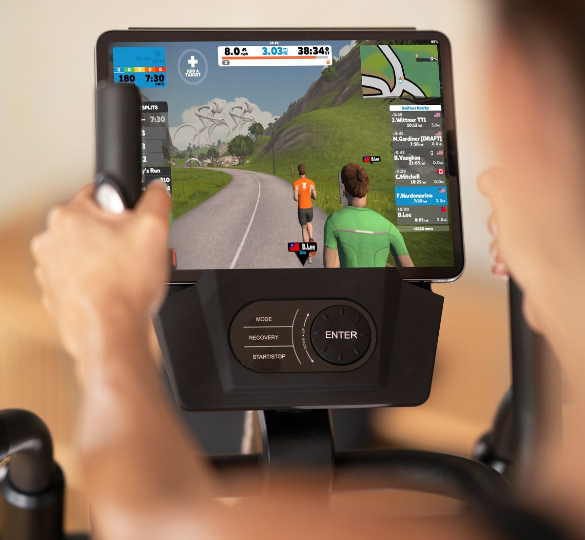 Zwift & Kinomap Zwift & Kinomap