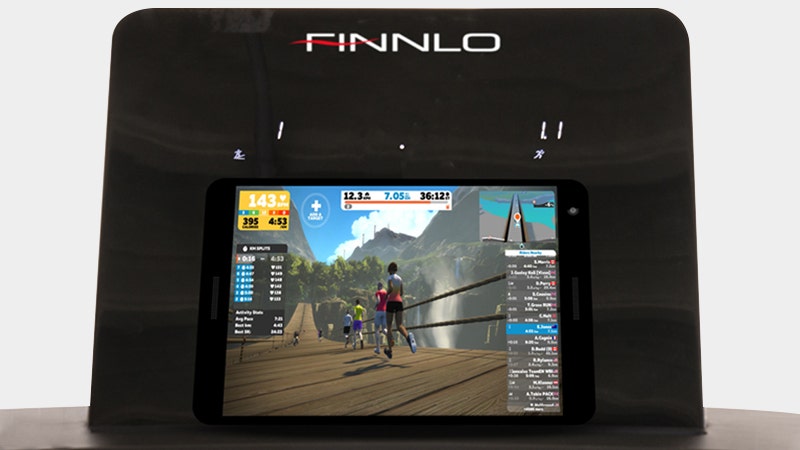 Zwift and Kinomap App