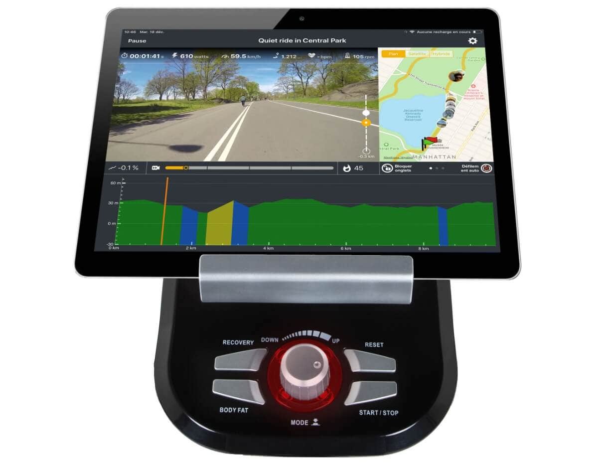 Multimedia fitness training with apps and Bluetooth Multimedia fitness training with apps and Bluetooth
