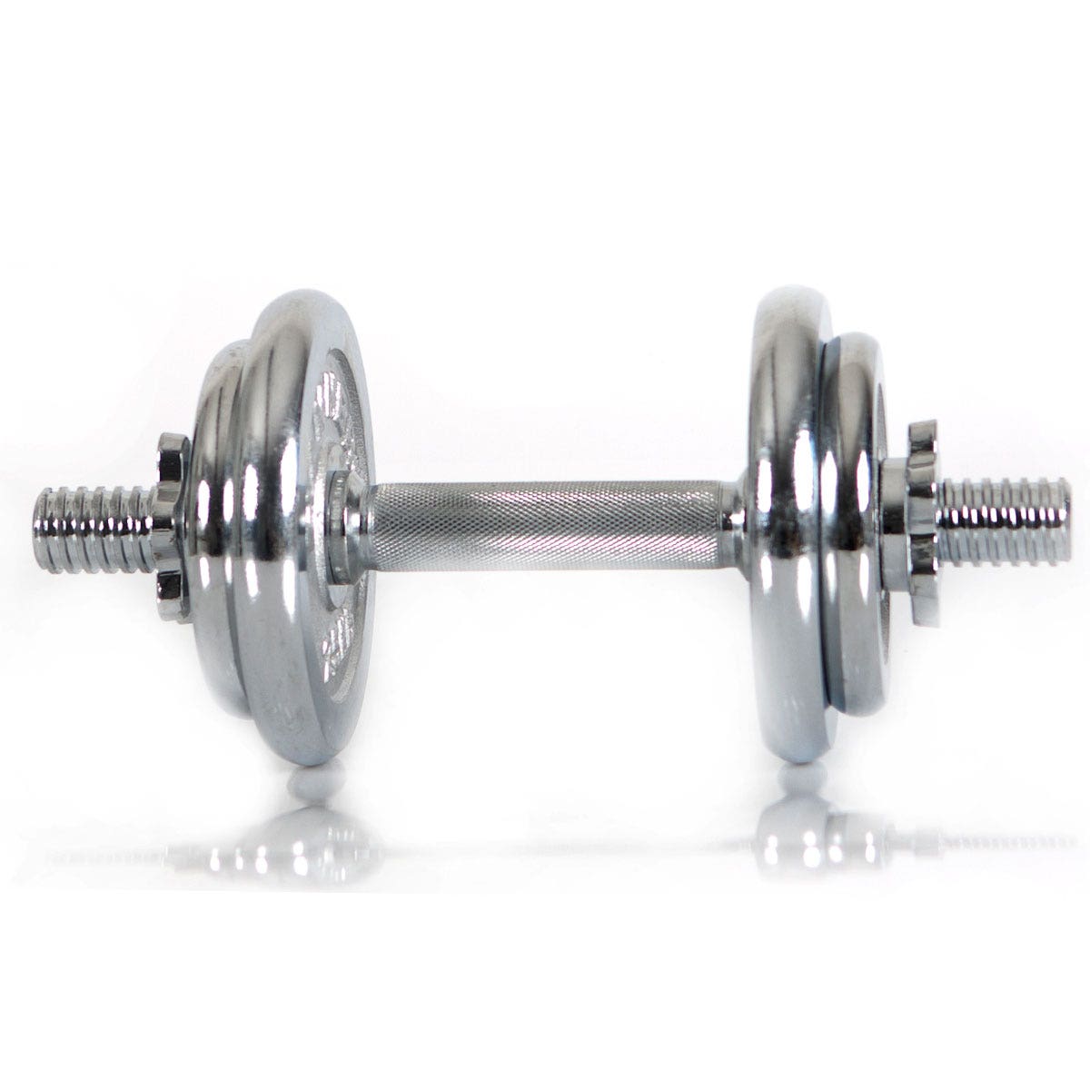 10 kg Kurzhantel-Set, Chrom