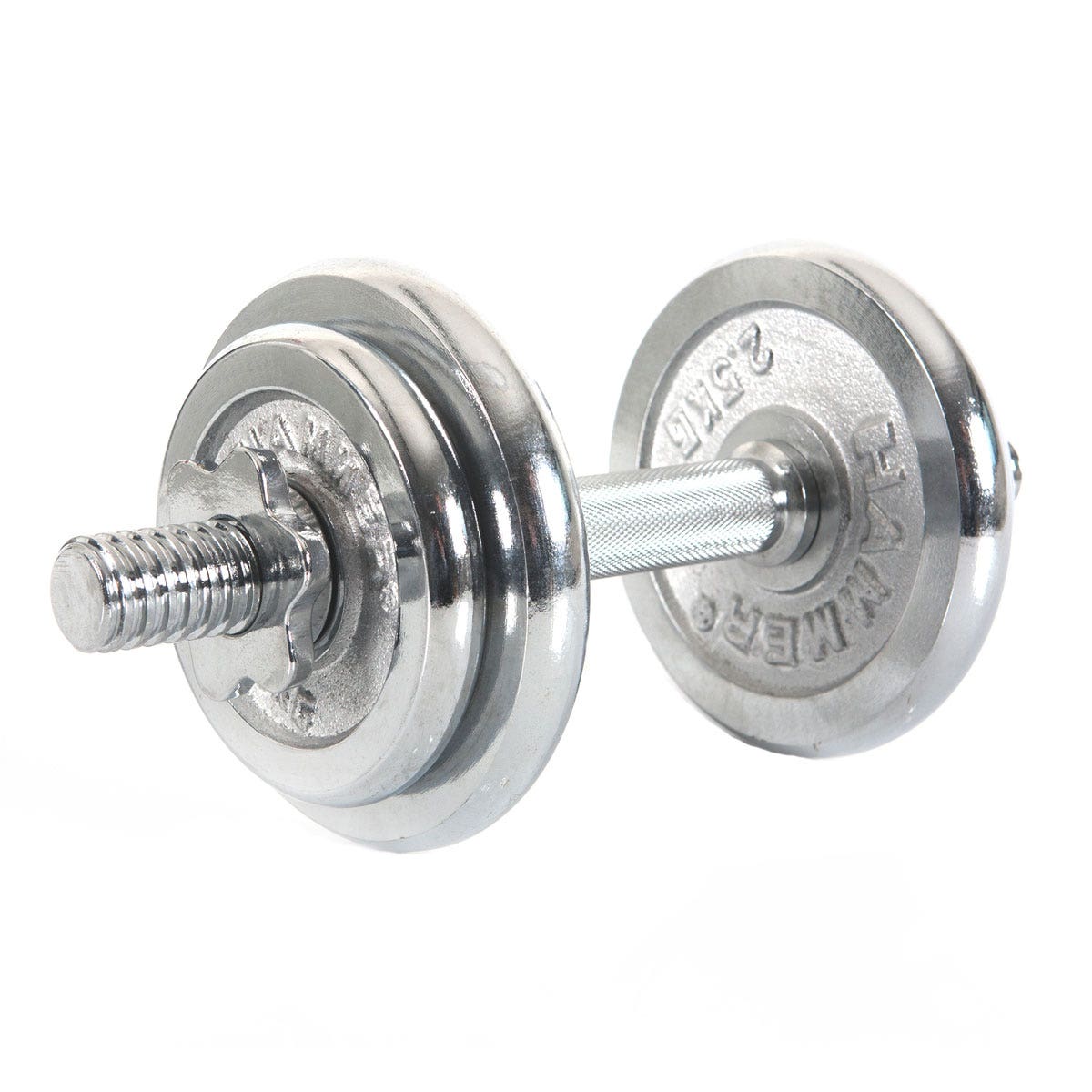 10 kg Kurzhantel-Set, Chrom