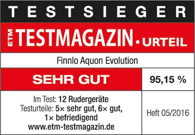 Testsieger ETM Testmagazin 05/2016 Note "sehr gut"