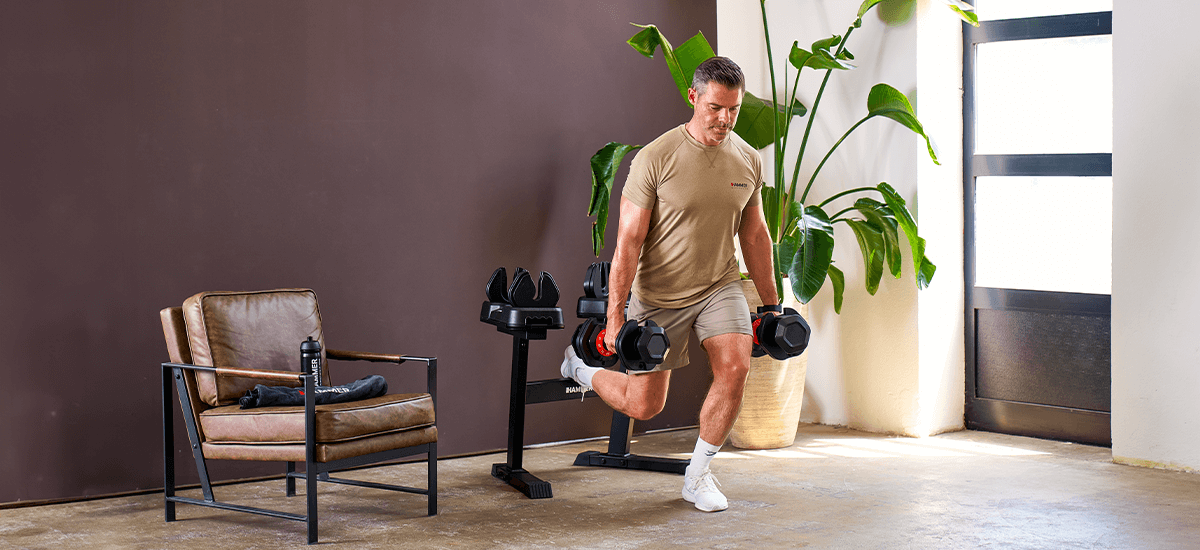 Bulgarian-Split-Squats mit den SmartLock 4.0