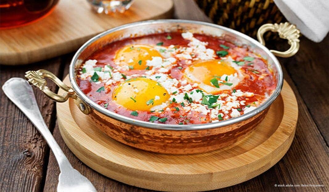 Menemen - türkische Eier mit Paprika