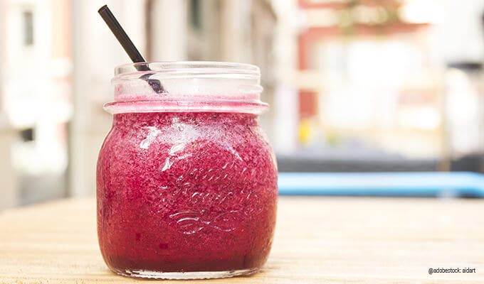 Rote Beete & Erdbeer Smoothie