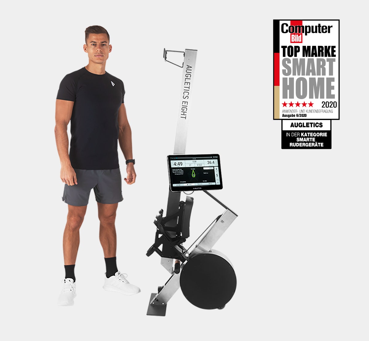 Model mit Siegel Model mit Siegel