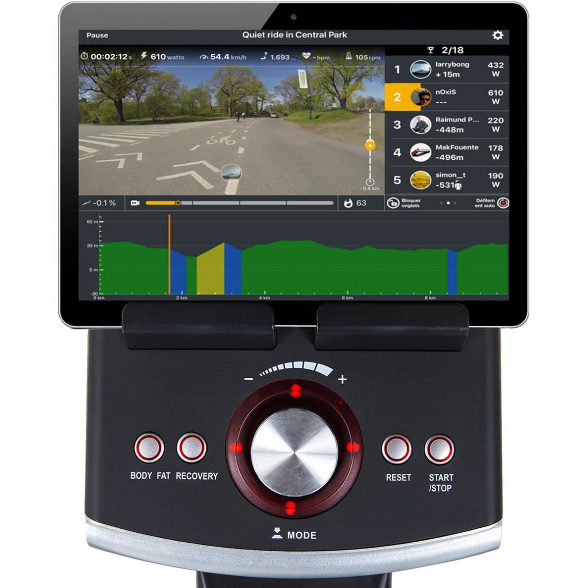 Multimedia Fitnesstrainings mit Apps und Bluetooth