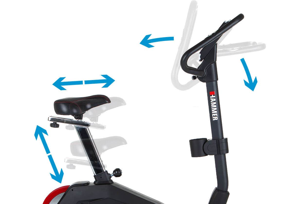 Sattel und Lenker verstellbar Sattel und Lenker verstellbar